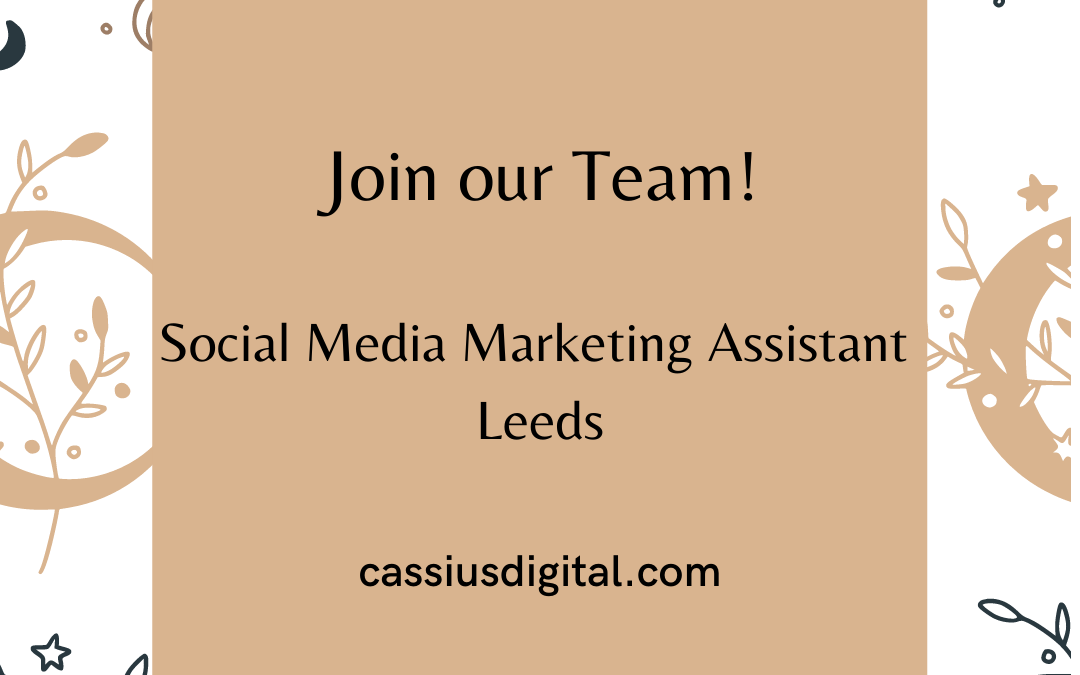 We’re Hiring for a Social Media Marketing Assistant to Join our Team!